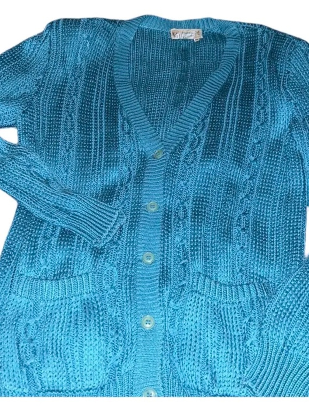 GUCCI! Vintage silk knit cardigan